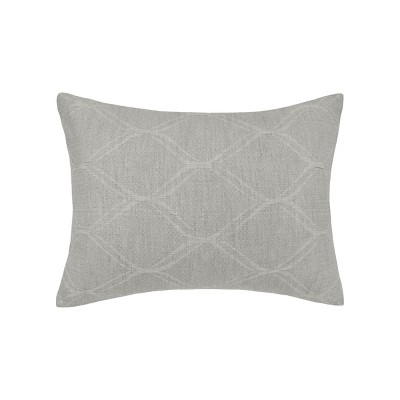 EY Essentials 20" x 26" Elaine Stone Cotton Standard Sham - Machine Washable