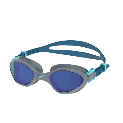 Speedo Junior Amp Mirrored Swim Goggles - Gray/blue : Target