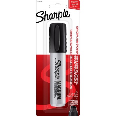 Permanent Marker Chisel Tip Black - Sharpie