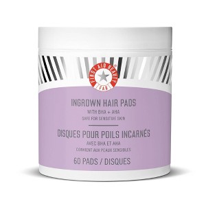 FIRST AID BEAUTY Ingrown Hair Pads, Pre-Shave Gentle Exfoliating Body Pads for Ingrown Hair Prevention - Ulta Beauty - 1 of 4