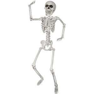 Sunstar Skeleton Prop Halloween Decoration - 24 in - White - 1 of 1