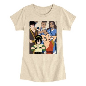 Girls' - Avatar - Hybrid Apparel Fitted Short Sleeve Graphic T-Shirt - 1 of 4