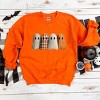 Four Ghosts Shadow Quilted Printed -  Womens Sweatshirt - 2 of 3
