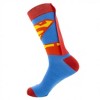 Mens Superman Crew Socks With Cape - 4 of 4