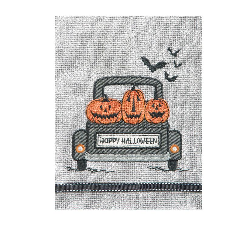 C&F Home Spooky Time Halloween Embellished Flour Sack Kitchen Towel, 3 of 6