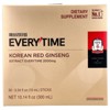 JungKwanJang Korean Red Ginseng Extract, Everytime , 30 Sticks, 0.34 fl oz (10 ml) Each - 4 of 4