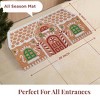 Folkulture Christmas Door Mat, 28 X 16 Inch Welcome Matt or Doormat for Home Entrance, Durable & Anti Slip Coir Door Mats (Gingerbread House) - 3 of 4
