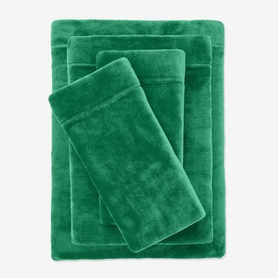 BrylaneHome BH Studio 4 Piece Microfleece Sheet Set