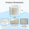 Nispira MAF1 Super Humidifier Wick Filter Replacement for Air-care MA1200, MA1201, MA0950 and Kenmore 14906, 14410, 14411, 15412, 29979, 2 Packs - 3 of 4