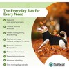 Suitical Recovery Suit for Dogs with Click Up System - Black - 3 of 4