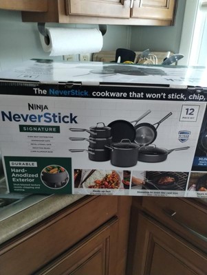 Ninja NeverStick Signature Hard-Anodized 12pc Cookware Set CW79012