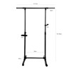 SEVOBAL Freestanding Coat Racks Heavy Duty Rolling Clothes Rack with Bottom Shelves​for Versatile Indoor, Black, 43.3"*63"*17.7" - 4 of 4