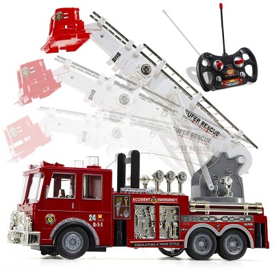 Radio control fire truck clearance