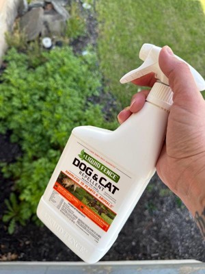 Liquid Fence Dog and Cat Repellent, Ready to Use, 1 Quart : Target