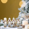 Whisen S/4 3.9" Nutcraker Ornaments, Christmas Decoration - Multicolor - 2 of 4