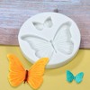 JDICTION 4-Piece Butterfly Silicone Mold Set for Resin Epoxy, Soap, Chocolate, and Fondant Cake Decorating - 4 of 4