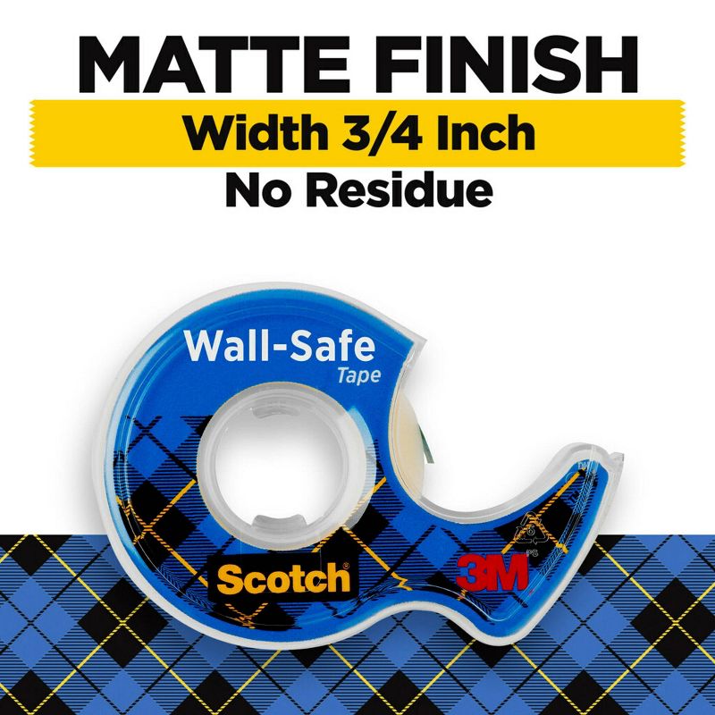 Scotch Wall-Safe Tape with Post-it Technology, 4 of 19