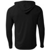 Hardcore Men's Long Sleeve Hooded Rash Guard Comfortable Performance Swim Shirt - 2 of 4