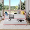 Twin Size Daybed Frame Heavy Duty Metal Slats Mattress Foundation Platform Sofa Bed with Headboard for Bedroom, Daybed - 3 of 4