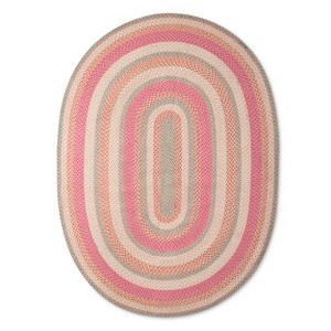 Pink Braided Area Rug (5