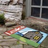 Jellybean Lake Cabin Rug – Rustic Indoor & Outdoor Doormat 20"X 30" - 2 of 3