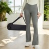 Anna-Kaci Active Women's High Waist Flare Leggings with Comfortable Stretch Fit - 4 of 4