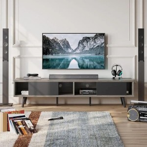 Bestier 70 inch Mid Century Modern TV Stand for 75 inch TV - 1 of 4