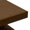 65" Fireplace TV Stand with Two Shelves, Open-Ended Frame, Block Legs, Electric Fireplace Insert, Cable Management, and Remote Contro - 4 of 4