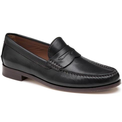 Johnston & Murphy Men's Dress outlet Loafers Shoes Size 8.5 Leather Black