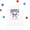 The Juniper Shop Coquette Vintage America Youth Tank Top - 2 of 4