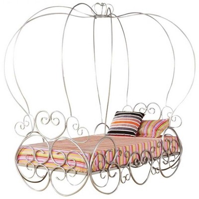 Acme Furniture Twin Priya Bed Silver