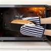 REGALWOVEN Soft Cotton Oven Mitts, Heat Resistant Cooking Gloves, Flexible Gripping for Baking, Kitchen Mitts Set - 4 of 4
