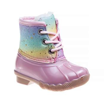 Josmo Girls Glitery Duck Boots (Little Kids)