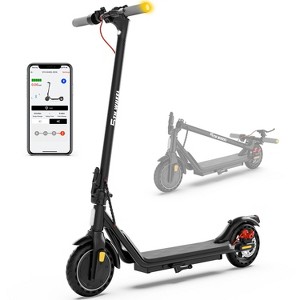 5TH WHEEL V10PRO Electric Scooter - 500W Peak Motor, 18 mph Top Speed, 12 Mile Max Range, 265 lbs Capacity, 8.5" Solid Tires, with Turn Signals - 1 of 4