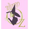 Wizard Of Oz Wicked Witch Logo  Girl's Crew Neck Short Sleeve Tee - 2 of 2