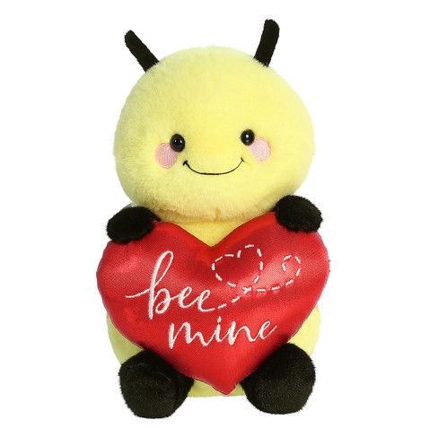 30cm Lovely Flower Bee Plush Stuffed Animal Bee Toy Soft