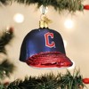 Old World Christmas Blown Glass Ornament for Christmas Tree, Cleveland Guardians Baseball Cap (with OWC Gift Box) - 2 of 2