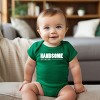 The Juniper Shop Handsome Just Like Dad Baby Short Sleeve Bodysuit - 12M - Kelly - 2 of 4