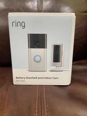 Ring 2024 Video Doorbell 3 + Chime + Indoor Cam