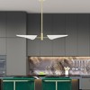 Livex Lighting Capistrano 2 - Light Chandelier in  Satin Brass - 3 of 4