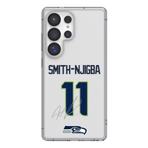 NFL Seattle Seahawks Players Game Tactic Clear Cell Phone Case for Samsung Galaxy - 1 of 4