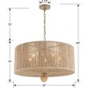 Crystorama Lighting Jessa 5 - Light Pendant in  Burnished Silver - 2 of 4