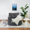 Hooseng Plush Bean Bag Chair for Adults, Comfy Lazy Floor Sofa with Backrest & Armrests, Lounge Accent Chair for Bedroom, Dorm, Living Room - 4 of 4