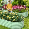 ODK Raised Garden Bed, Large Outdoor Planter Boxes Kit with Galvanized Steel, Open-Ended Base Design, Durable Raised Bed for Gardening - 2 of 4
