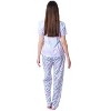 Peanuts Womens' I Woke Up This Cute Tie-Dye Sleep Pajama Set Multicolored - 2 of 4