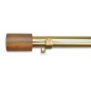 Linen Avenue Wood Cylinder Curtain Rod - 2 of 4