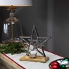 Northlight Stars Within a Star Metal Tealight Candle Holder - 9.5" - 2 of 4