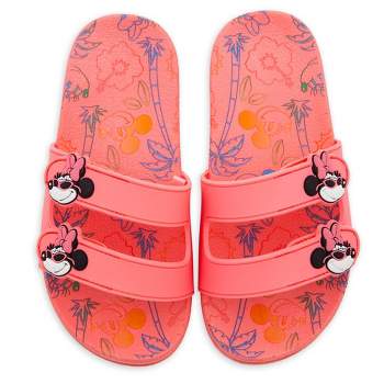 Girls' Minnie Mouse Slide Sandals - Disney Store