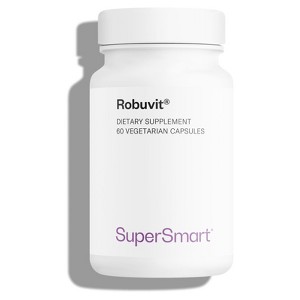 SuperSmart Robuvit (French Oak Wood Extract) 200mg per Day - Energy Supplement & Antioxidant | Non-GMO & Gluten Free - 60 Vegetarian Capsules - 1 of 1