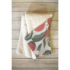 Cuss Yeah Designs Abstract Red Apples 80" x 60" Fleece Throw Blanket - Deny Designs - 2 of 2
